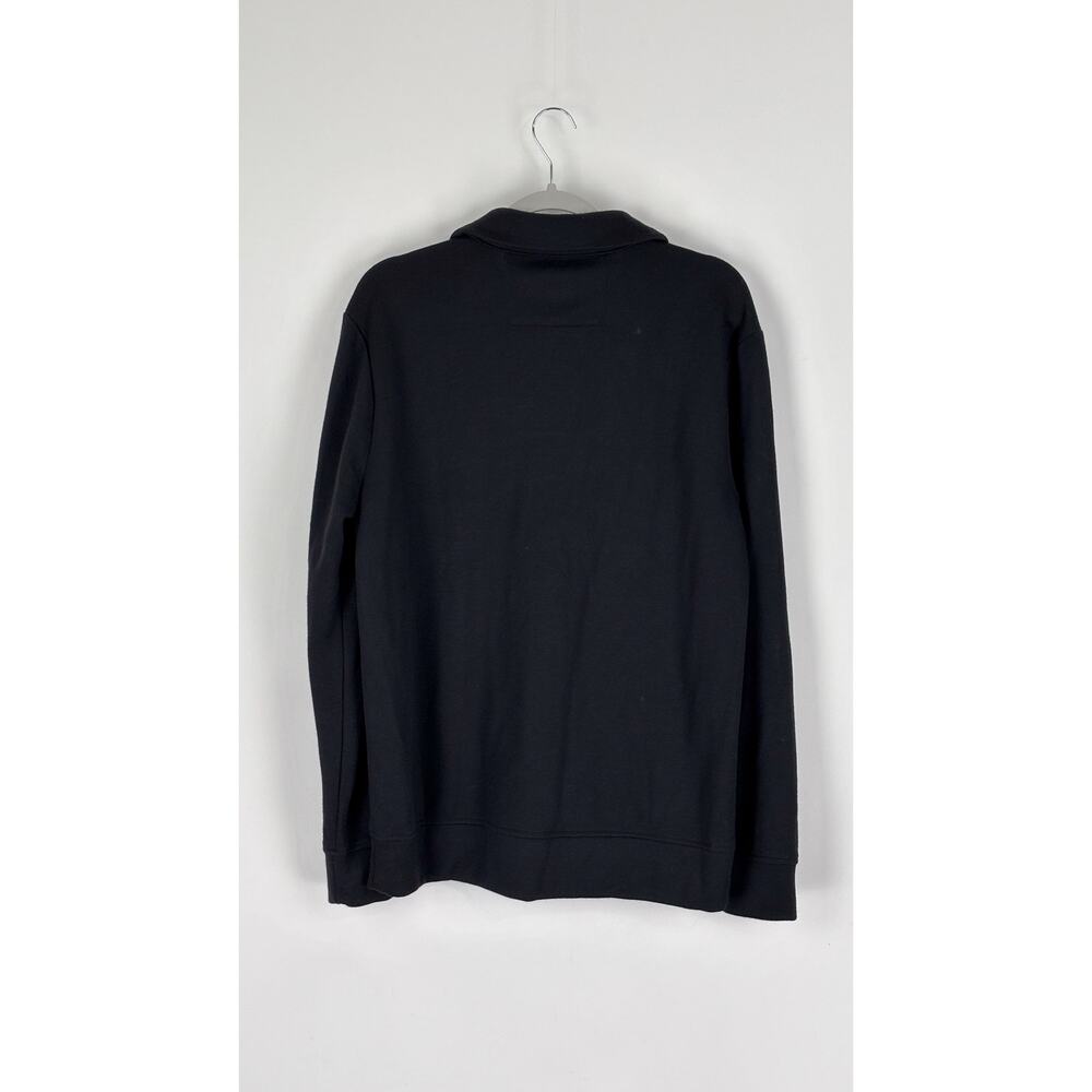 Banana Republic Shawl Neck Long Sleeve Sweater Pullover Mens Large Black New - Picture 7 of 7